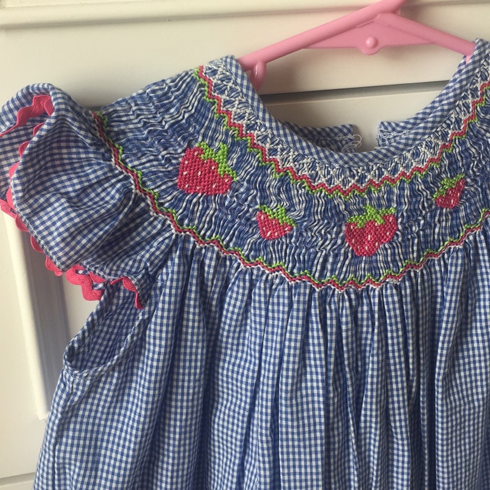 Smocked Dress Girls Rare Edition Size 3T
